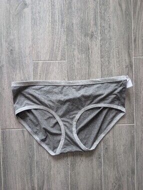 Saint Eve Juniors Hipster Panty 516422 Charcoal Heather Stripe SIZE 3X NEW